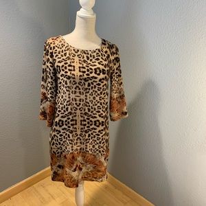Shear Sexy leopard dress